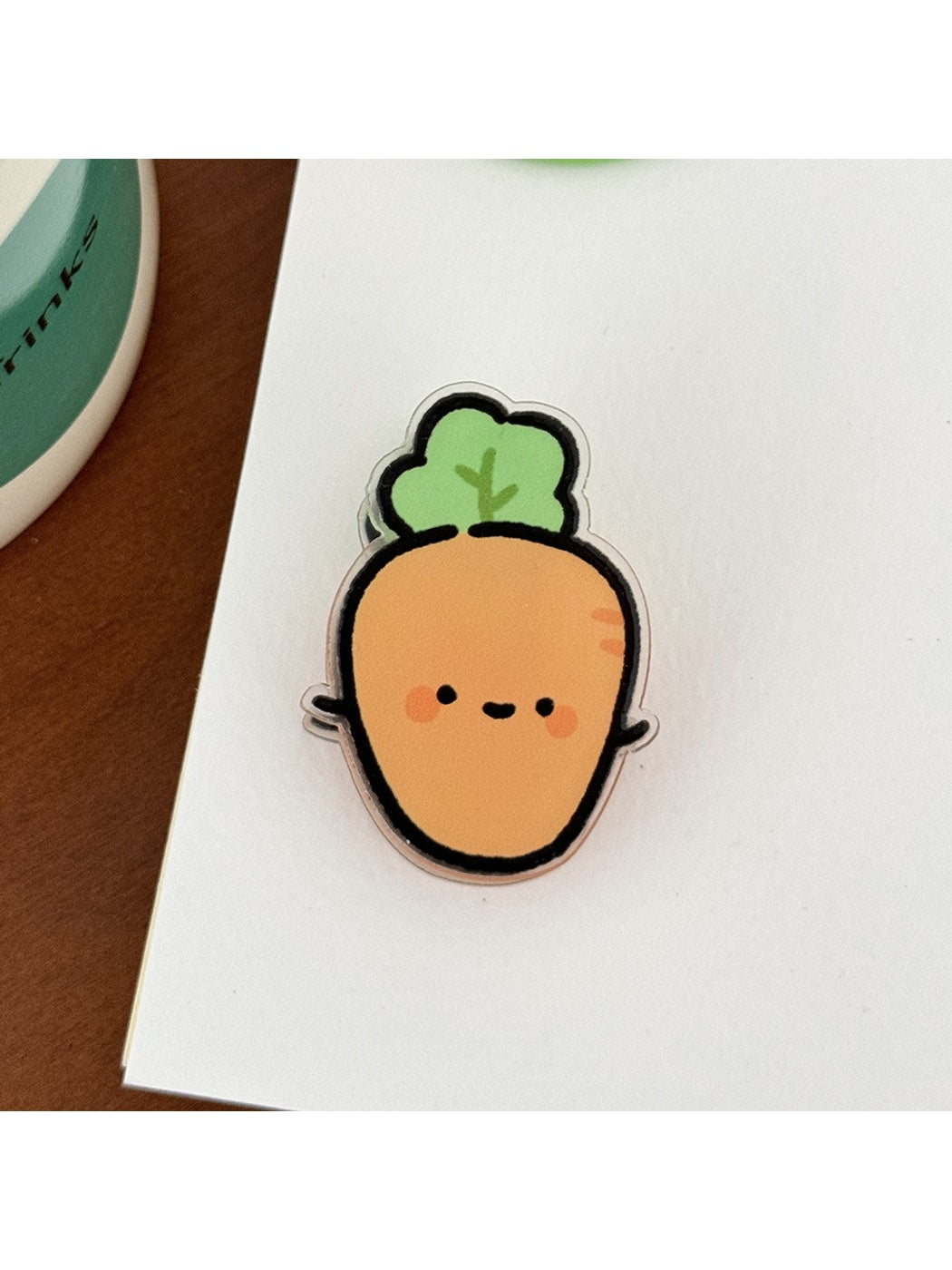 Clemi - Acrylic Vegetable and Fruit Cartoon Planner Clip Oria & Co