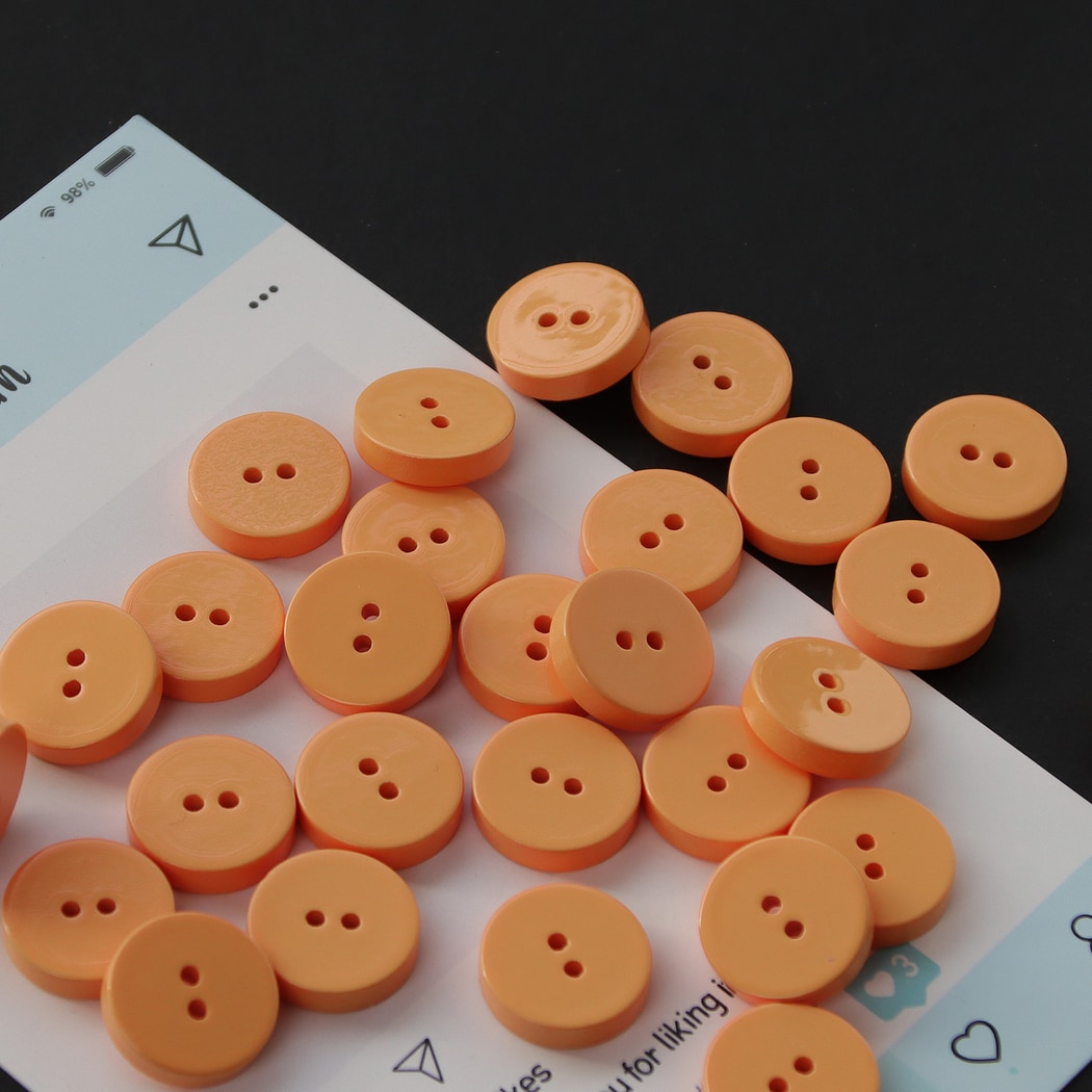 Bunli - 10 Pack DIY Fruit Shape 2-Hole Buttons