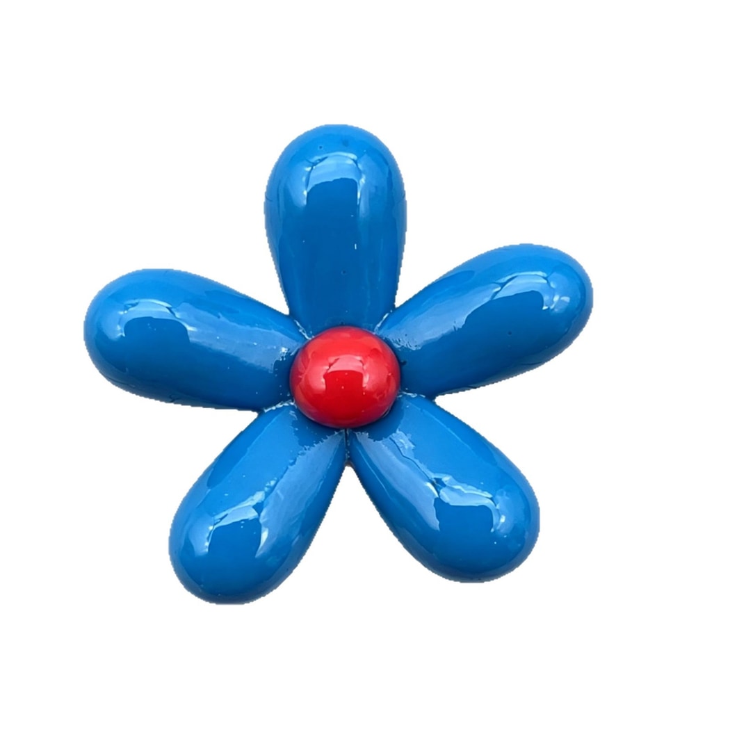 Chivy - DIY Glossy Petal Shape Plastic Accessory