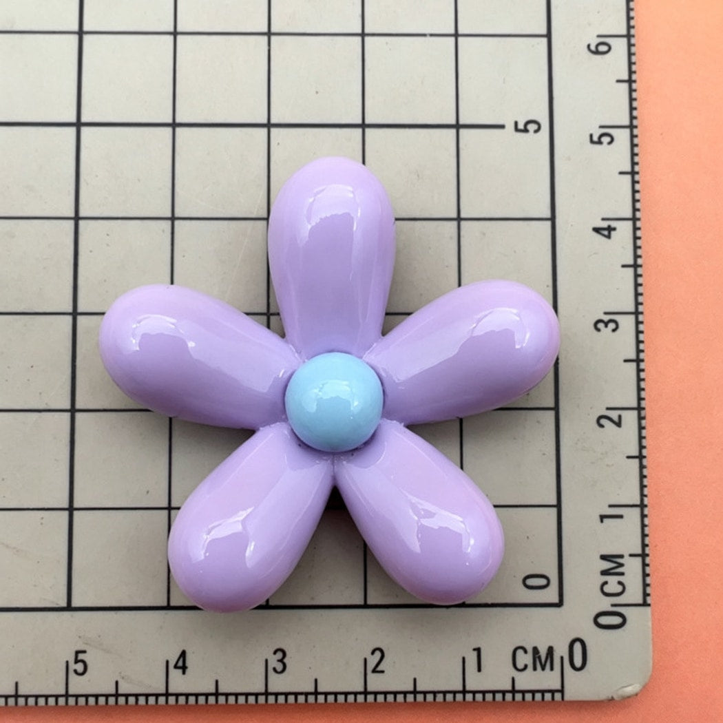 Chivy - DIY Glossy Petal Shape Plastic Accessory