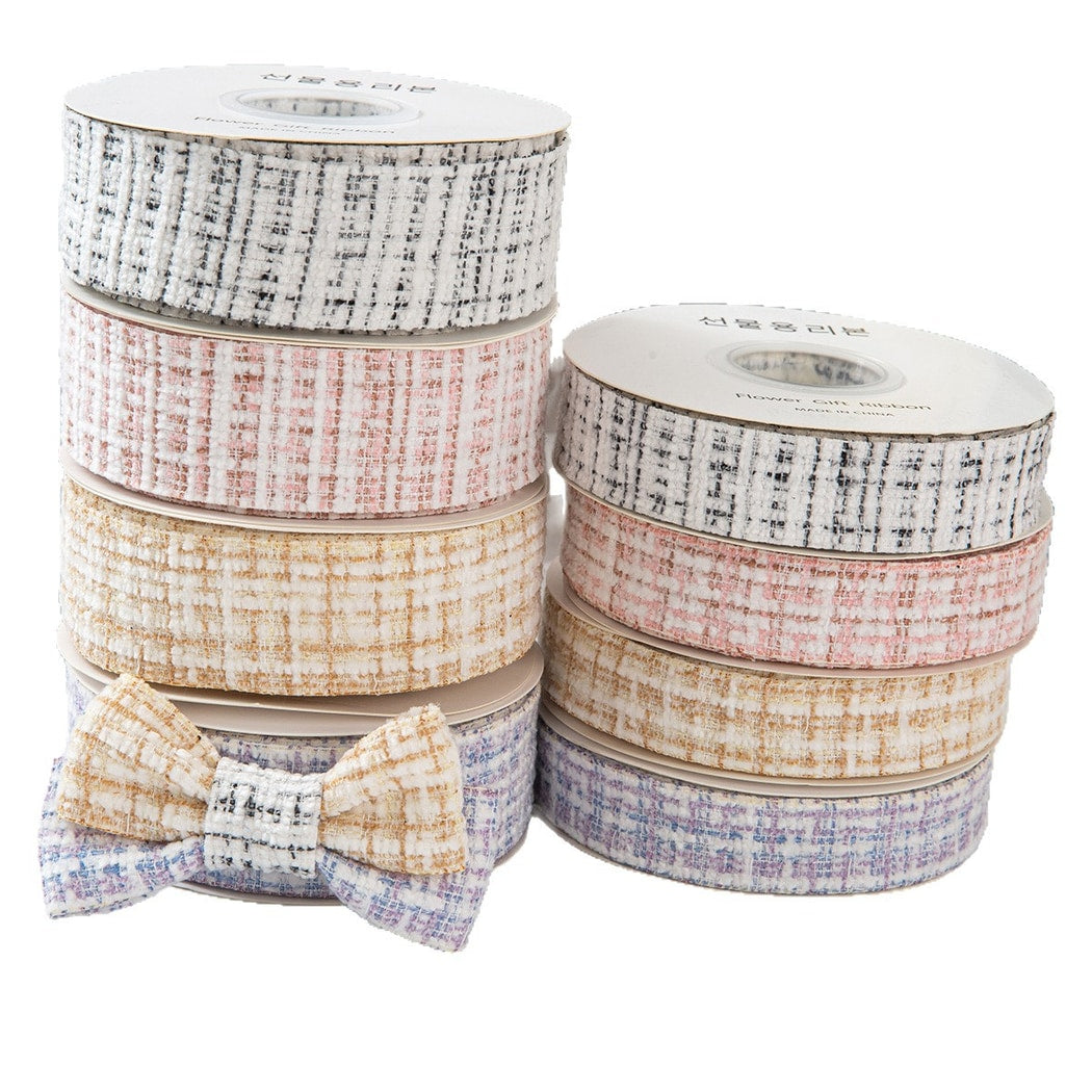 Rivora - DIY Straight Edge Polyester Woven Ribbon Trim