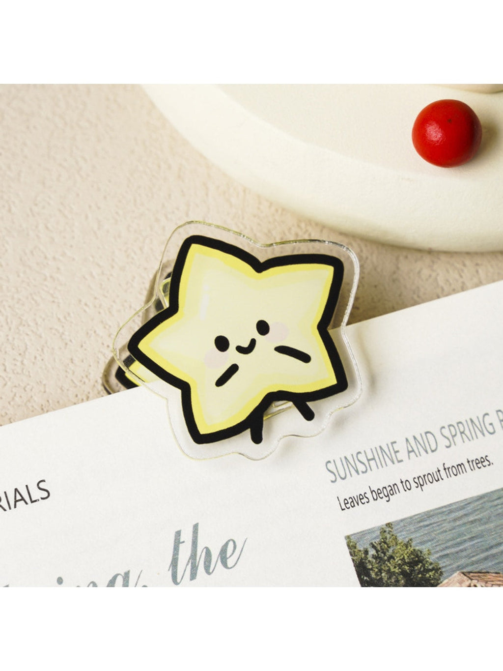 Clemi - Cute Fruit Shape Acrylic Memo Planner Clip Oria & Co