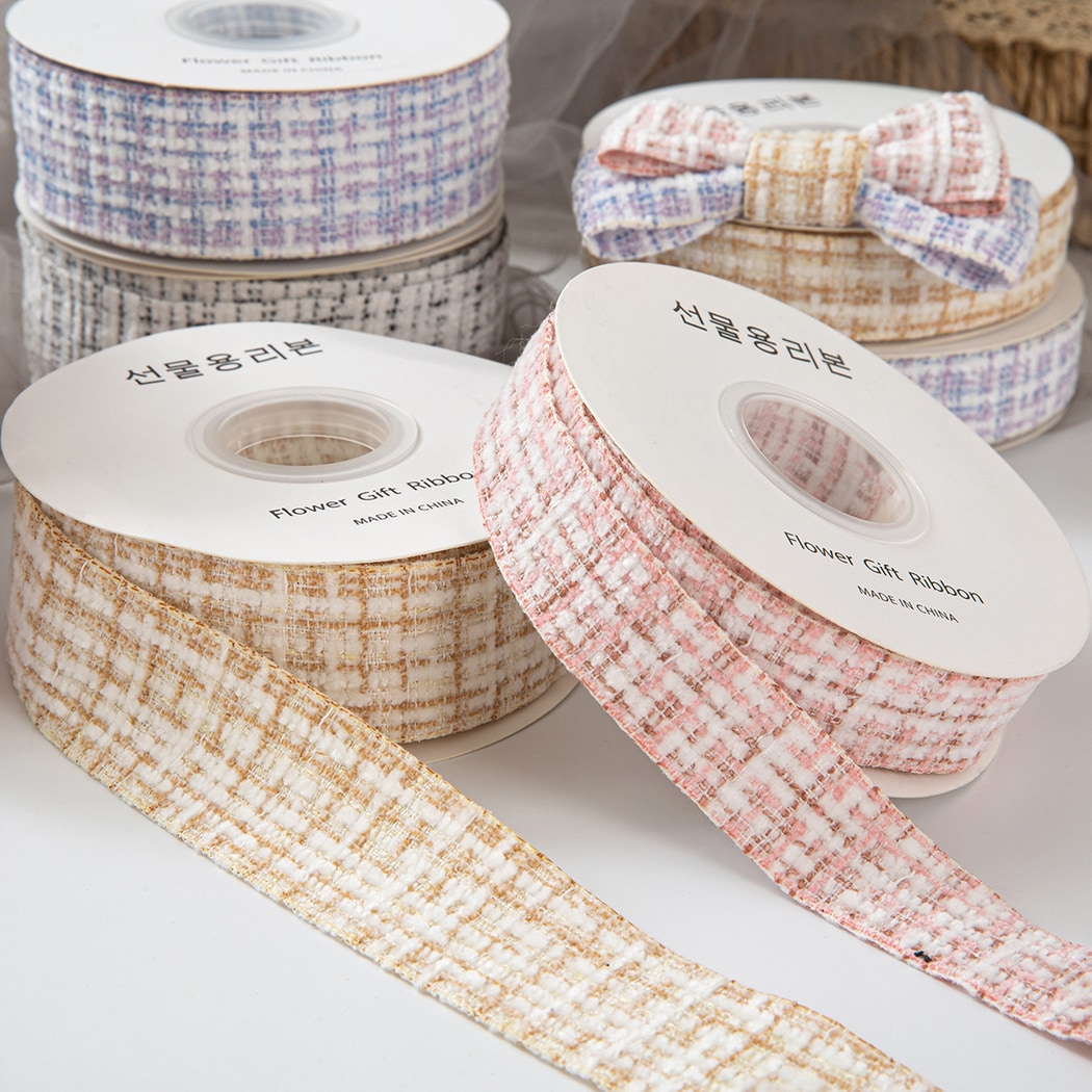 Rivora - DIY Straight Edge Polyester Woven Ribbon Trim