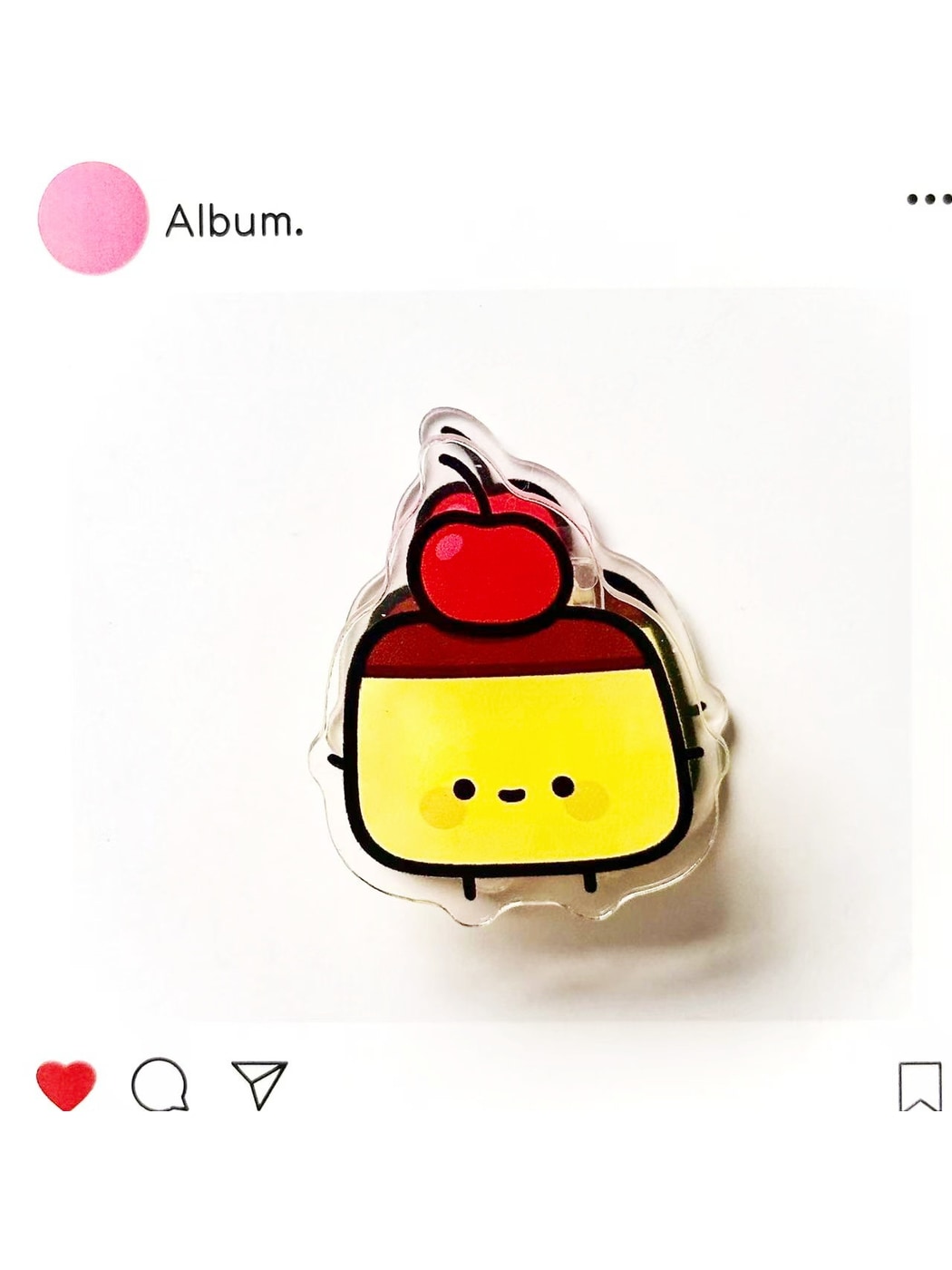 Clemi - Cute Acrylic Food Motif Double-Sided Planner Clip Oria & Co