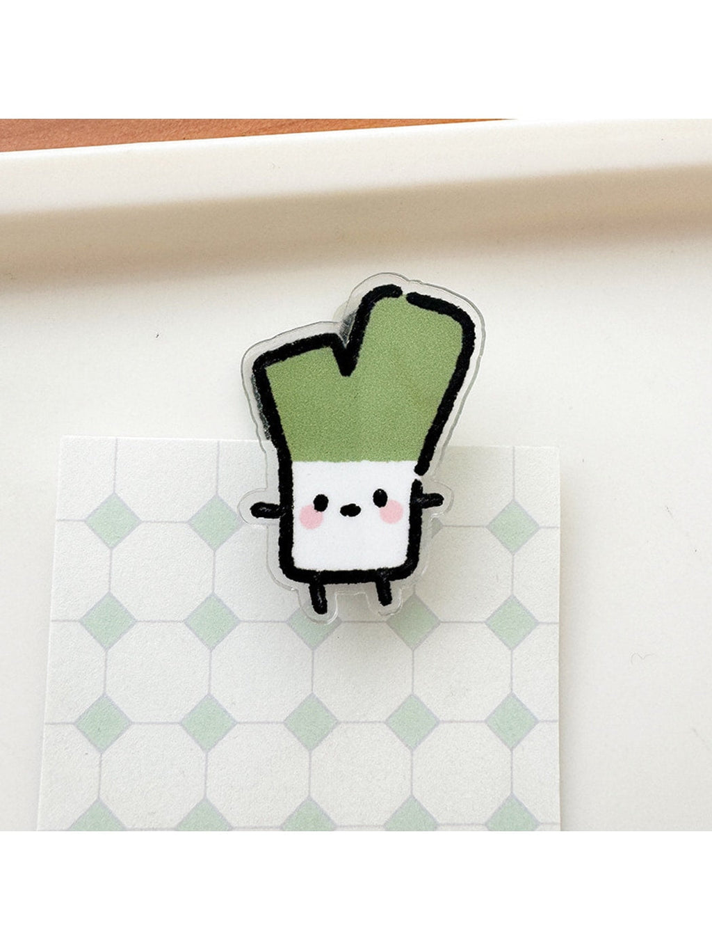 Clemi - Cute Food Shape Acrylic Double Sided Planner Clip Oria & Co