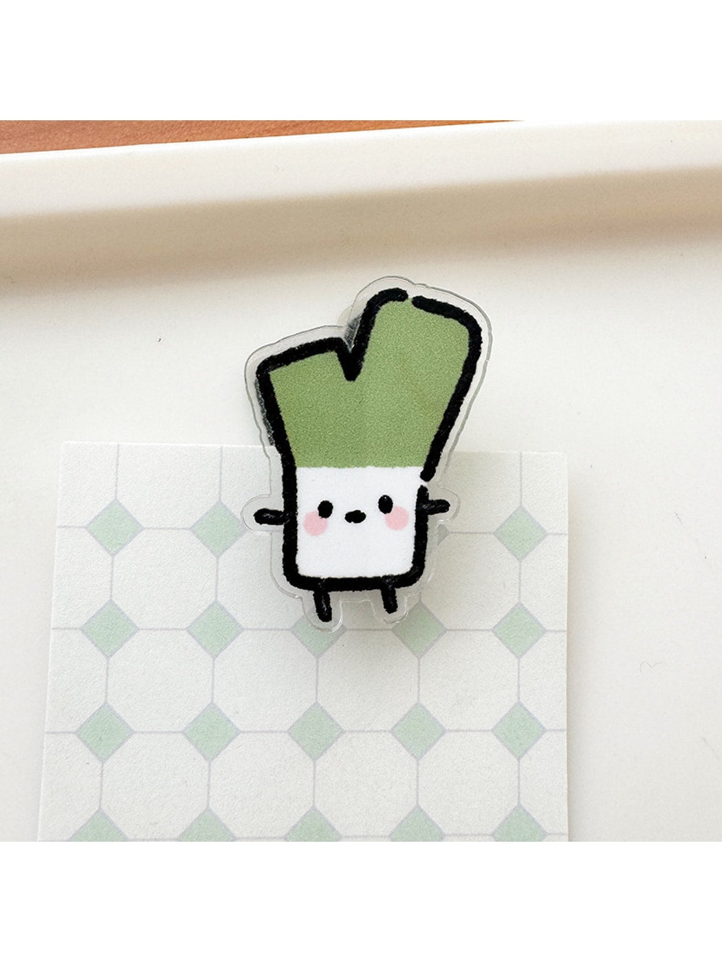 Clemi - Cute Food Shape Acrylic Double Sided Planner Clip Oria & Co