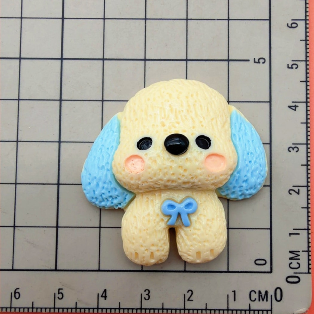 Chivy - Cartoon Dog Painted Style Plastic DIY Accessory
