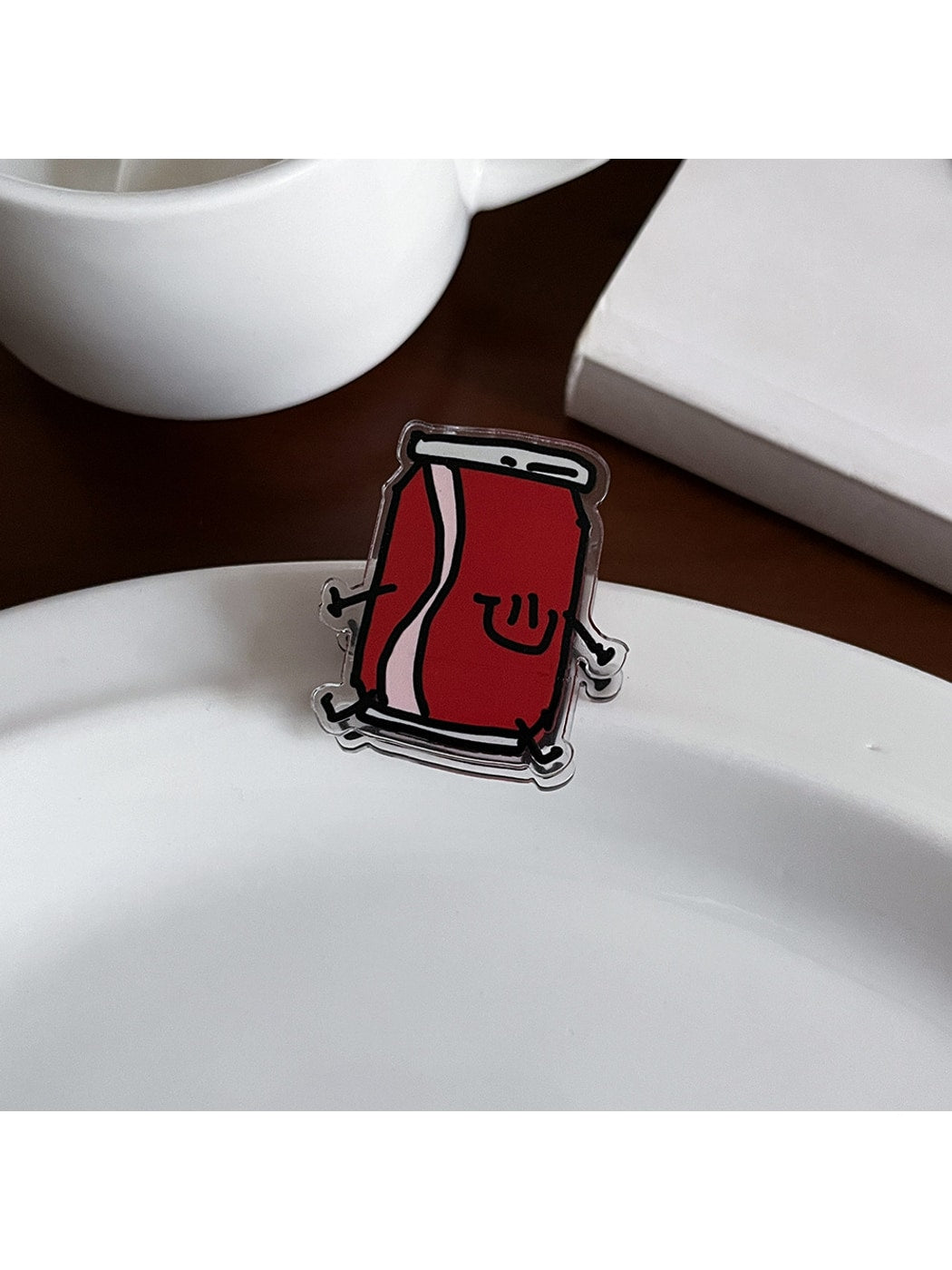 Clemi - Cartoon Food Acrylic Memo Stationery Planner Clip Oria & Co