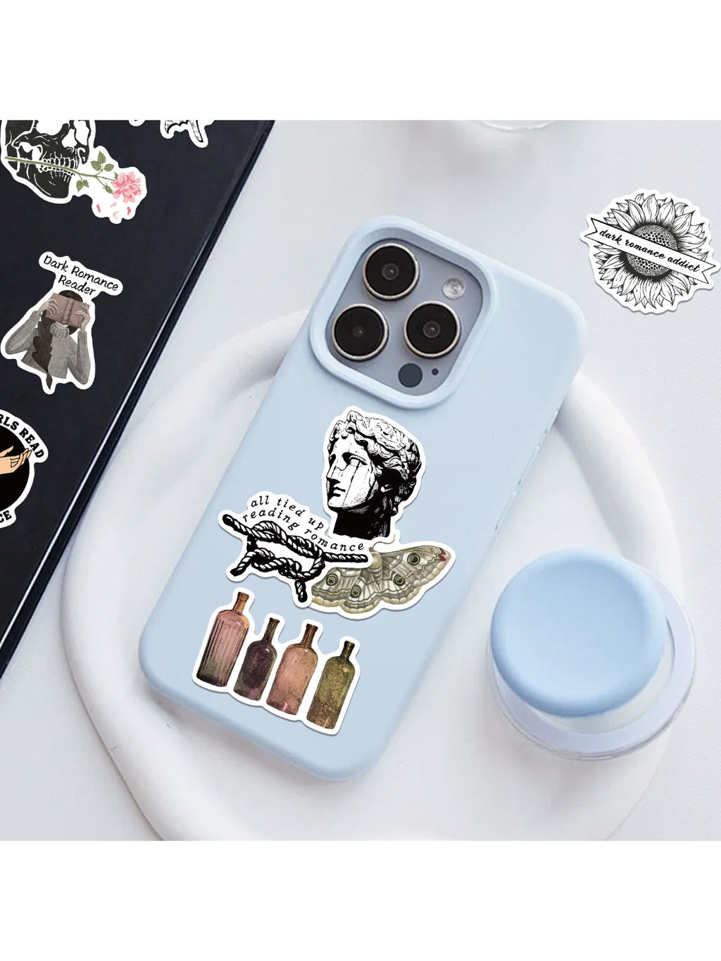 Graffiti sticker pack image displaying multiple vibrant urban art designs