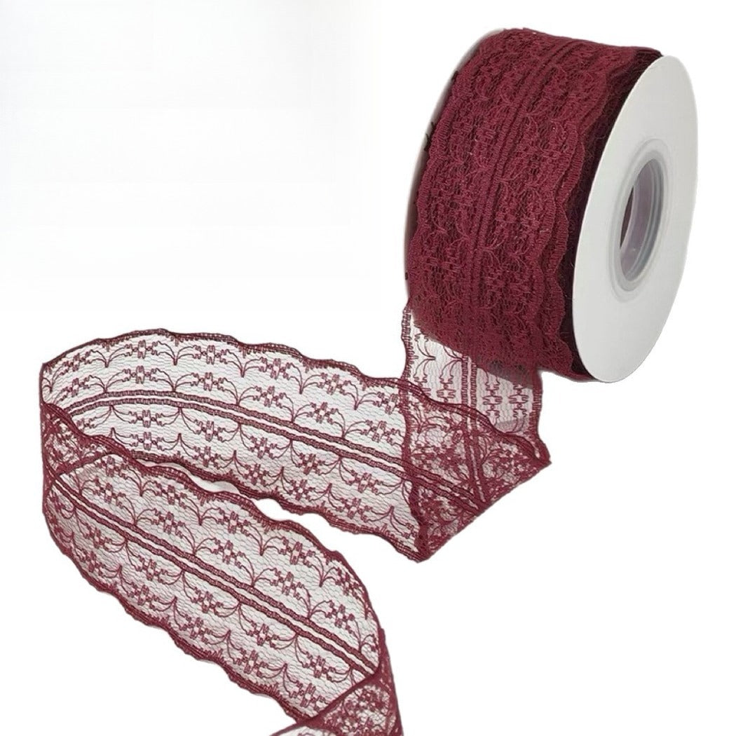 Rivora - DIY Openwork Lace Ribbon Trim Decorative Ribbon