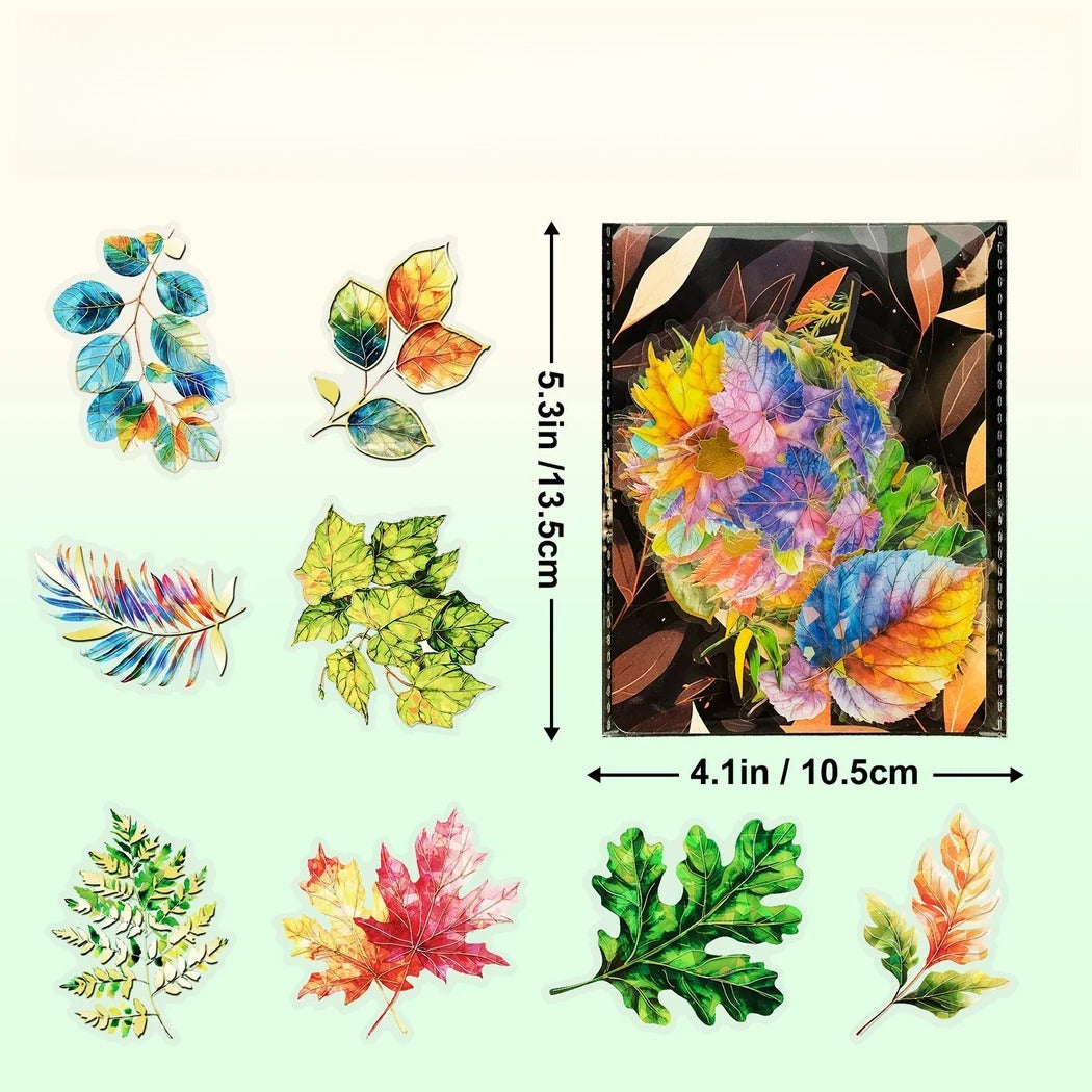Lunira - Colorful Leaf Sticker
