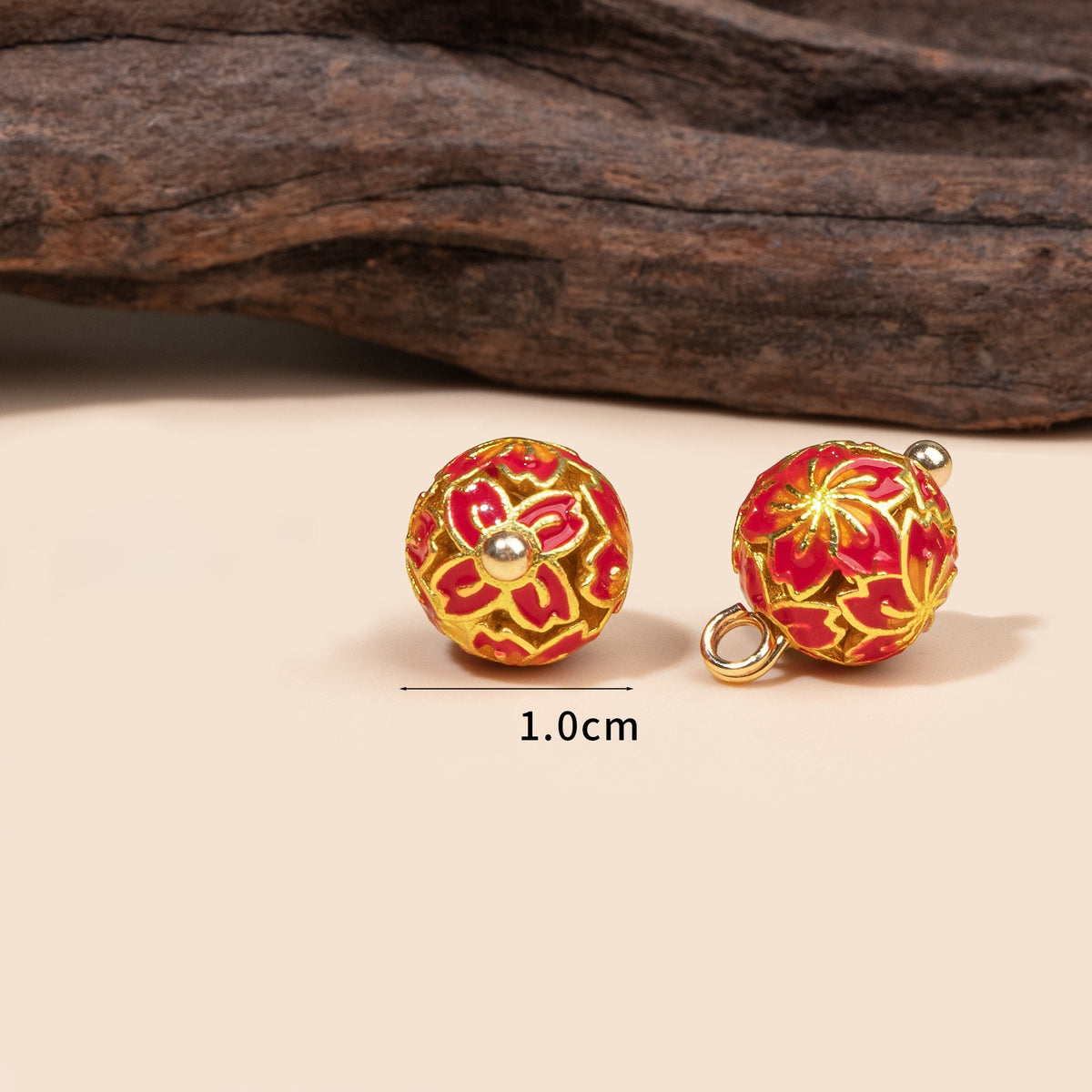 Bunli - DIY 10 Pack Openwork Chinese Knot Shank Button