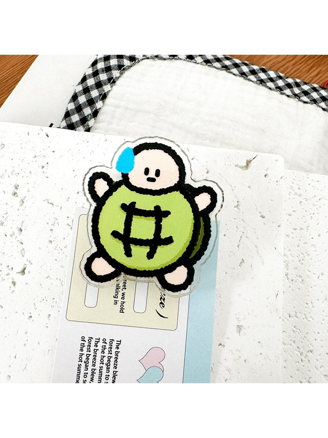 Clemi - Cute Animal Acrylic Memo Planner Clip Oria & Co