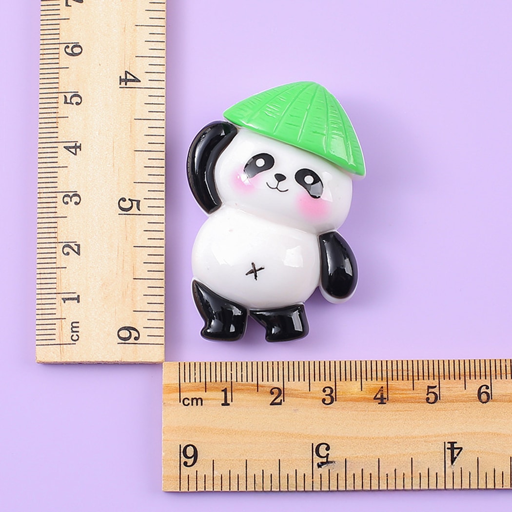 Chivy - Cartoon Panda Plastic DIY Decorative Accessory