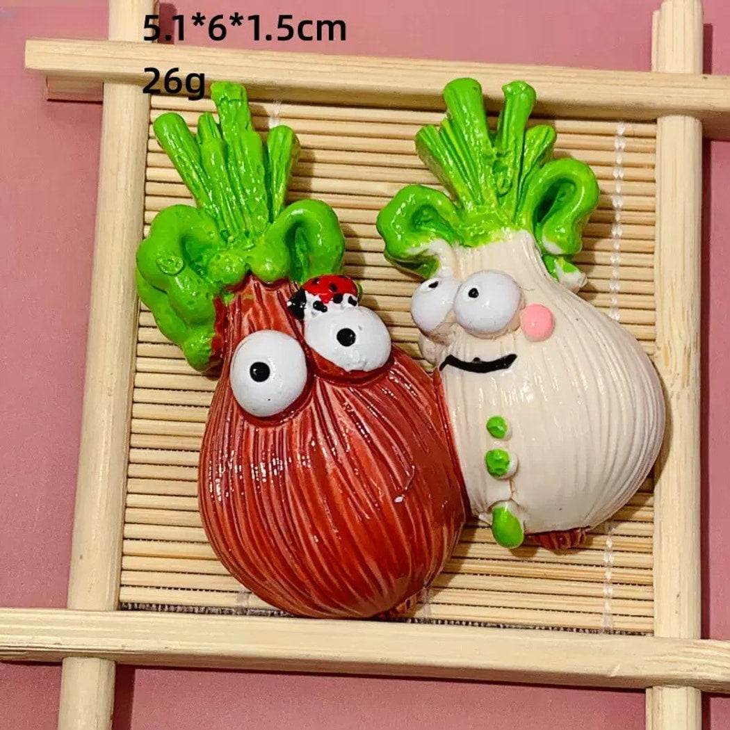 Chivy - DIY Cartoon Vegetable Plastic Accessory