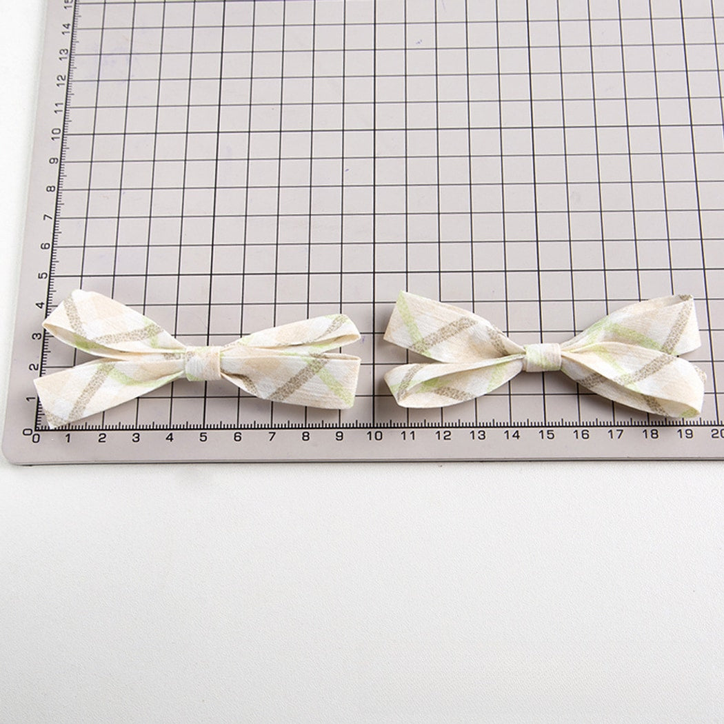 Chivy - Sweet Style Plaid Bow DIY Accessory