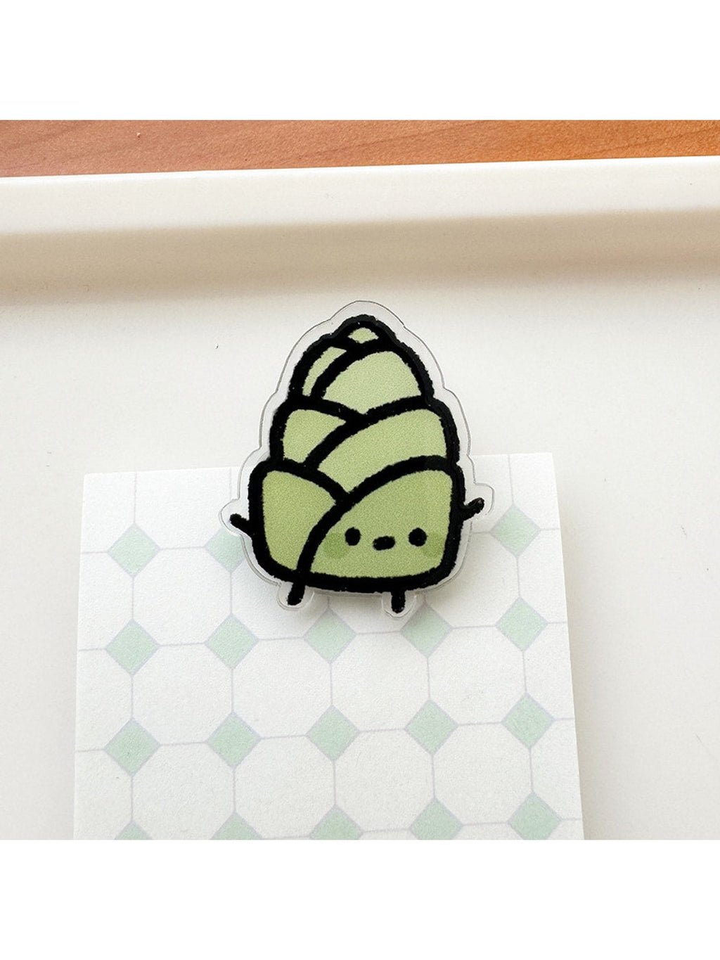 Clemi - Cute Food Shape Acrylic Double Sided Planner Clip Oria & Co