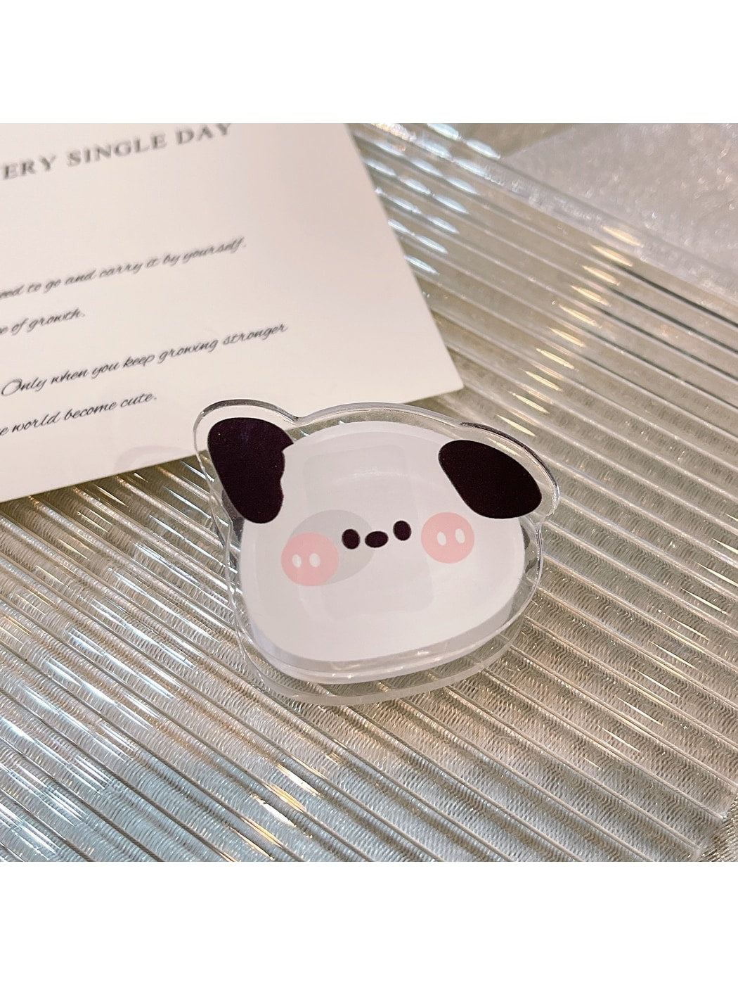 Clemi - Acrylic Animal Face Note and Book Page Planner Clip Oria & Co