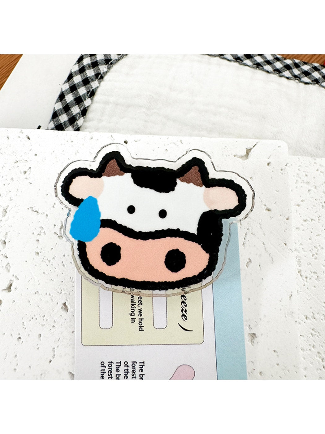 Clemi - Cute Animal Acrylic Memo Planner Clip Oria & Co