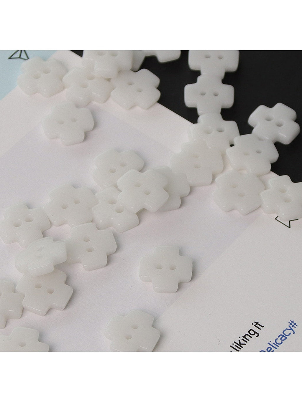 Bunli - Cute 10-Pack Two-Hole Ceramic Buttons Oria & Co