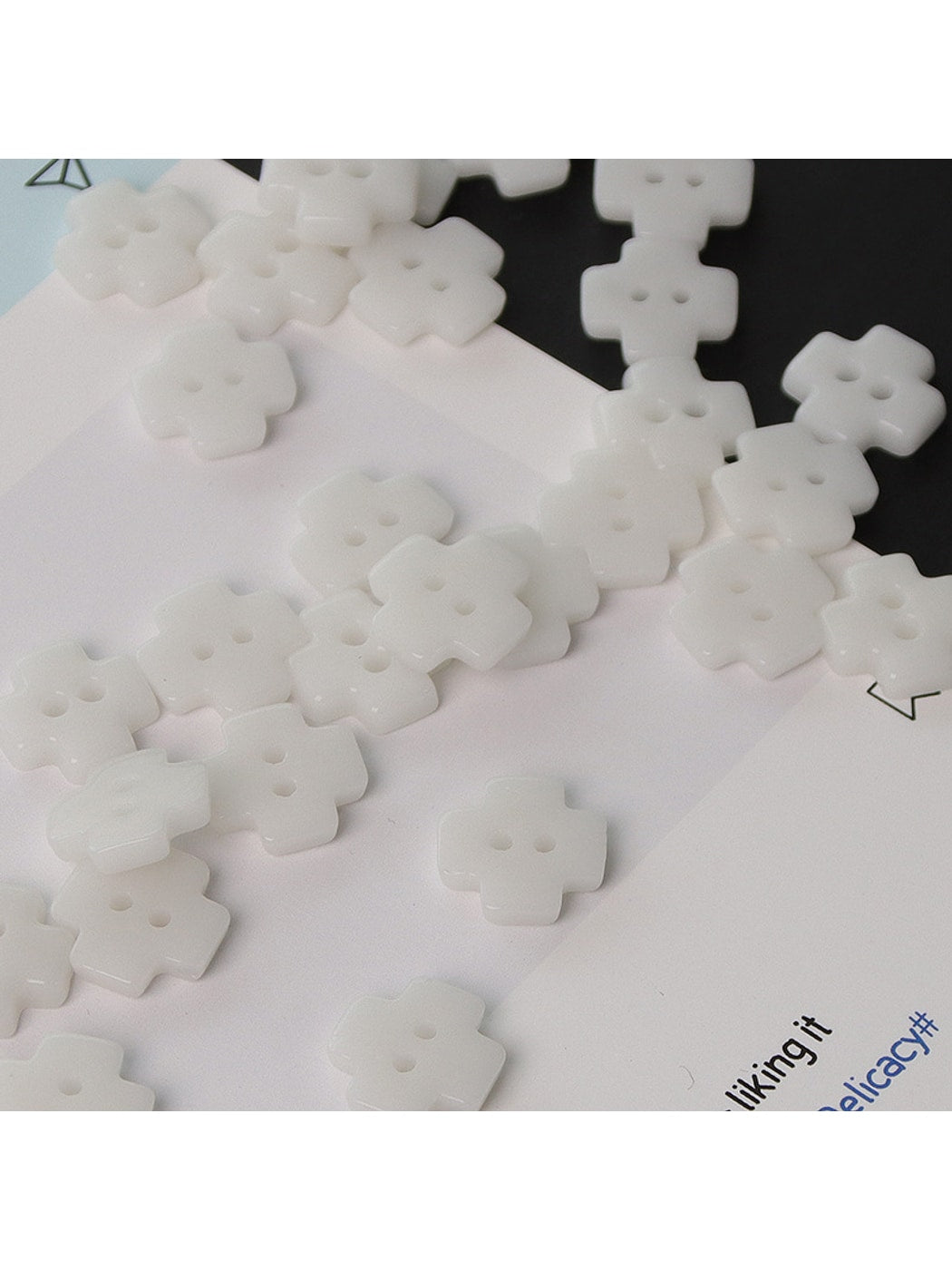 Bunli - Cute 10-Pack Two-Hole Ceramic Buttons Oria & Co