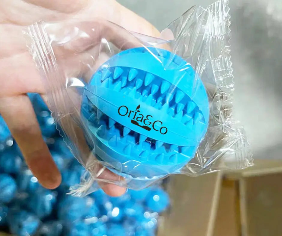 Emballage de la balle à friandises pour chien - Oria & Co