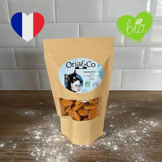 Biscuits BIO "Fromage et Tomates" - Oria & Co