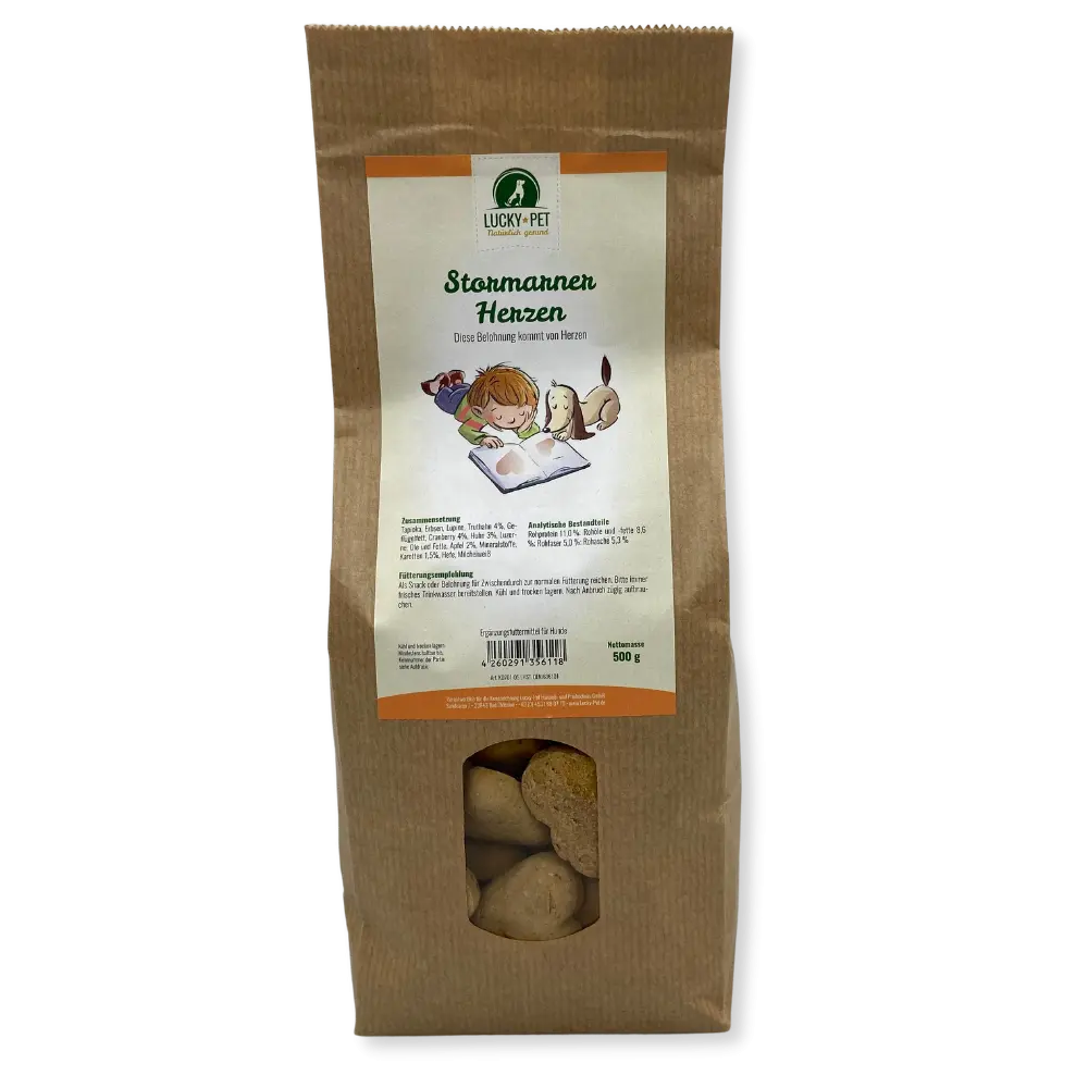 Cœurs Stormarner Lucky-Pet 500 g Lucky-Pet Handels- und Produktions GmbH