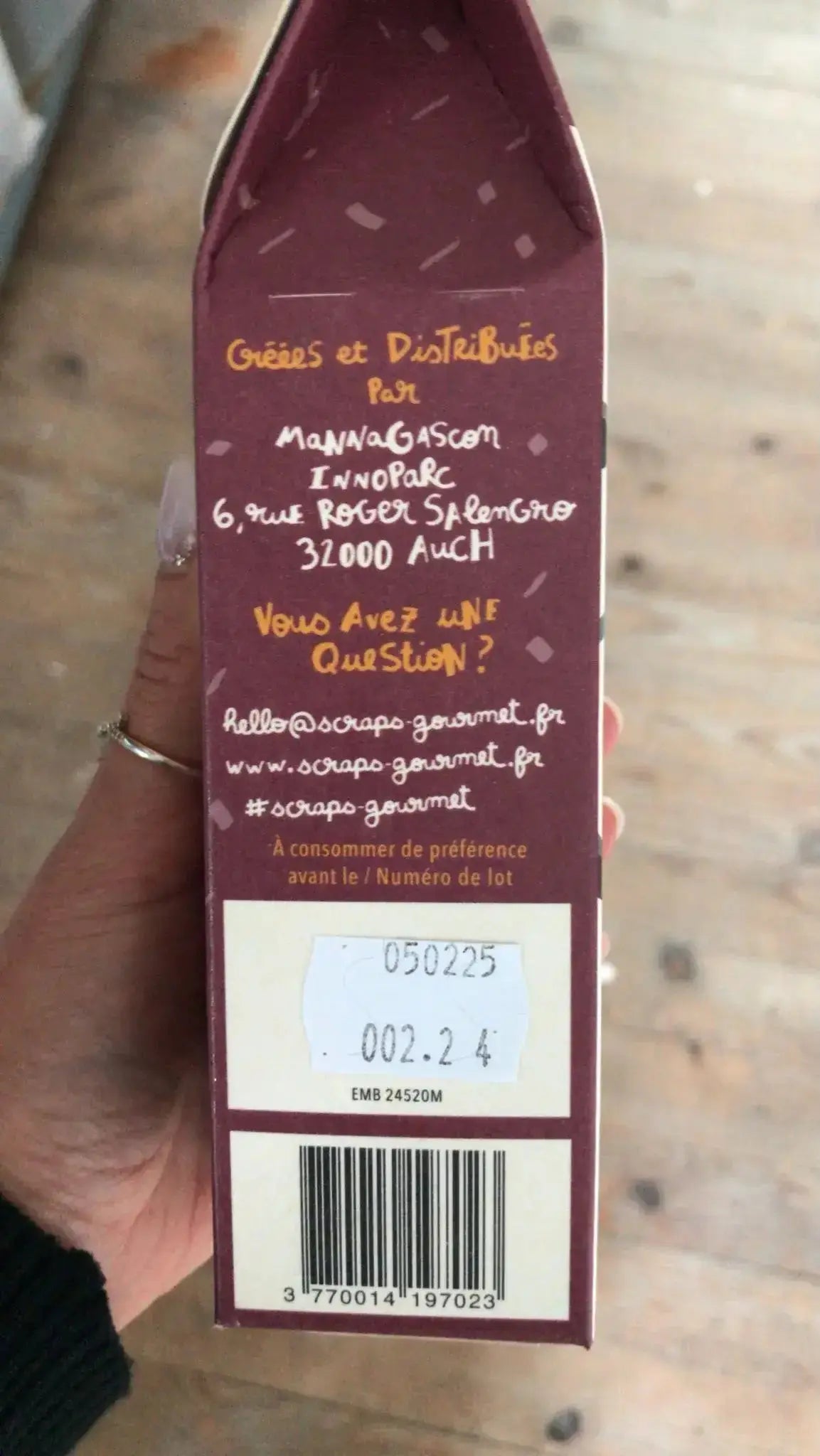 Friandises BIO pour chien - Pruneaux & Miel 120g SCRAPS Gourmet