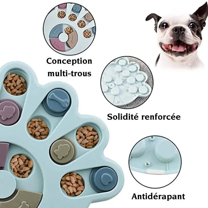 Fonctionnalités du jeu d'intelligence pour chien Niveau 1 - Oria & Co