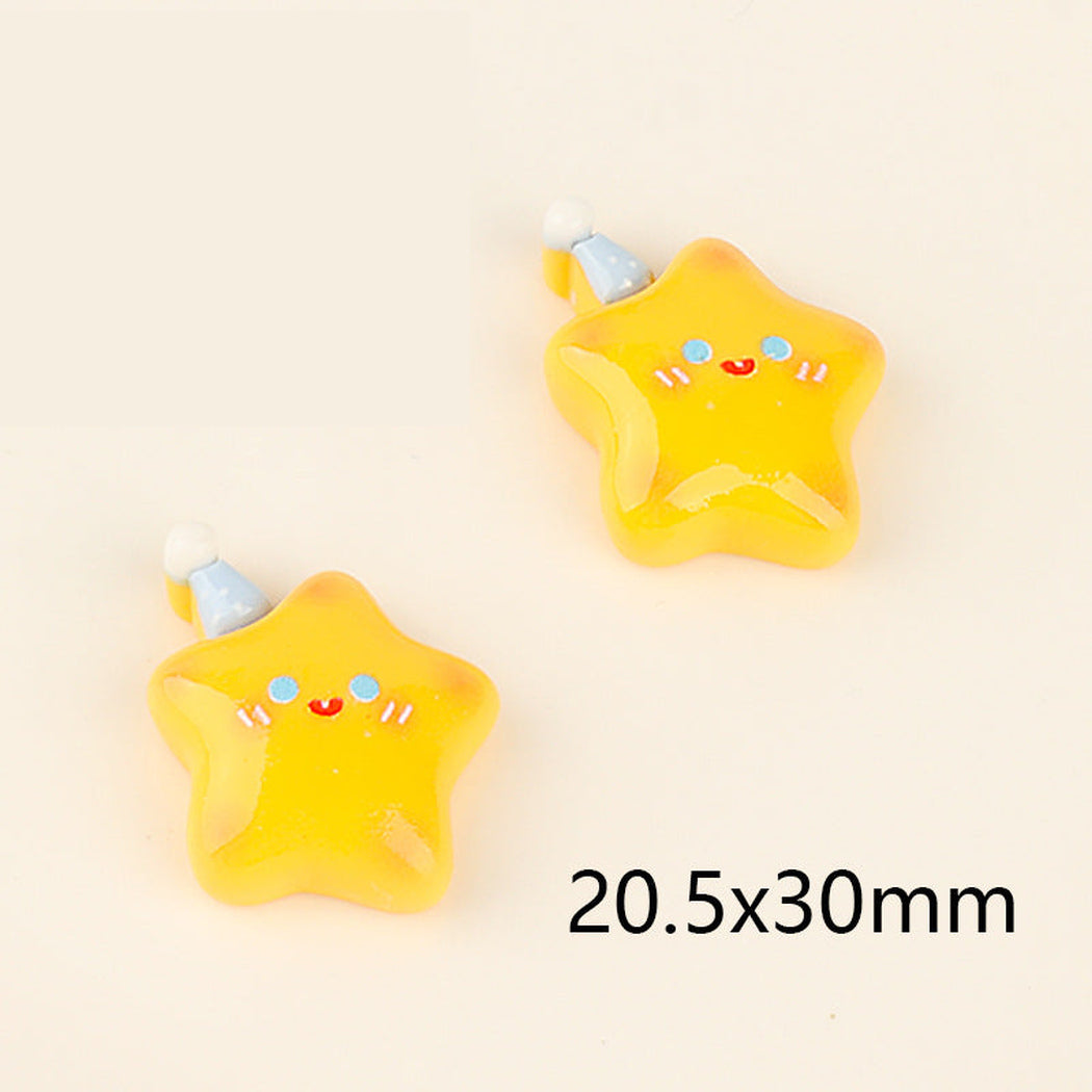 HatStar Yellow Hat Star Craft Embellishment, variant view
