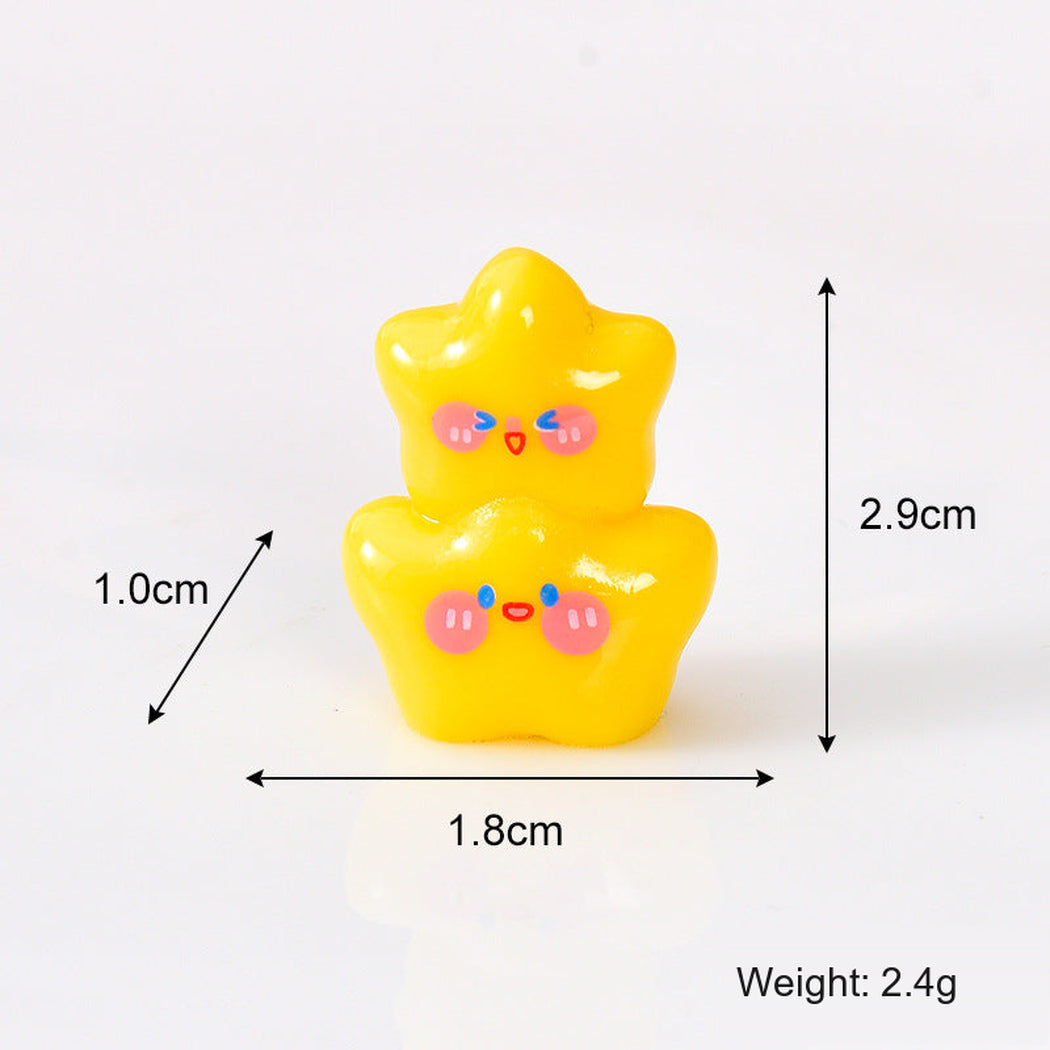 StackStar Yellow Star Character Figurine, variant view