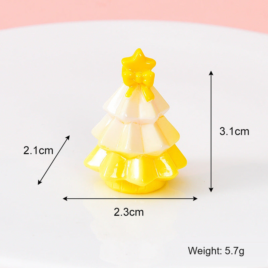 FoldTree Christmas Textured Tree Figurine, variant view