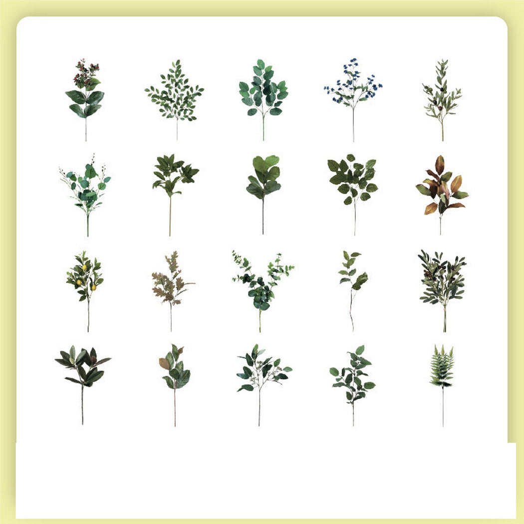 GreenField Vintage Botanical Insect Sticker Pack, single variant view