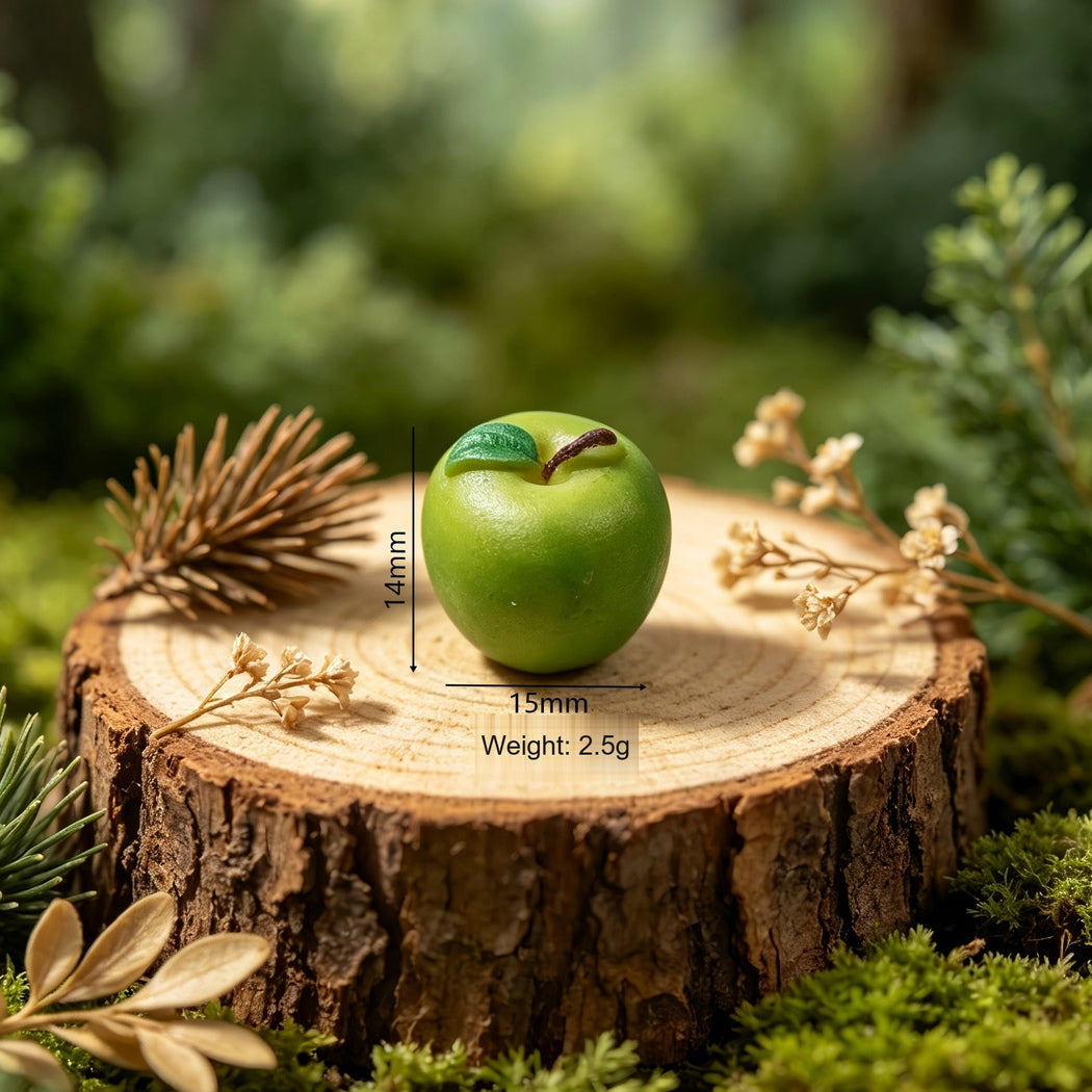 GreenApple Miniature Colorful Fruit Craft Embellishment, single variant view