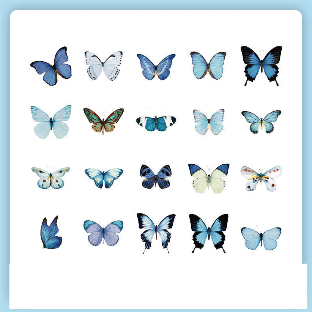 StarWing Vintage Botanical Insect Sticker Pack, single variant view