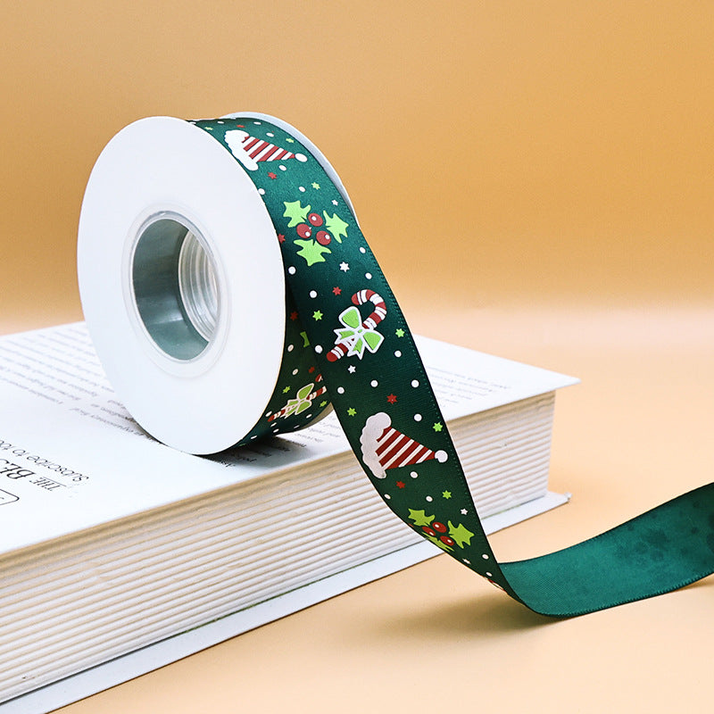 Rivora - Dark Green Christmas Ribbon
