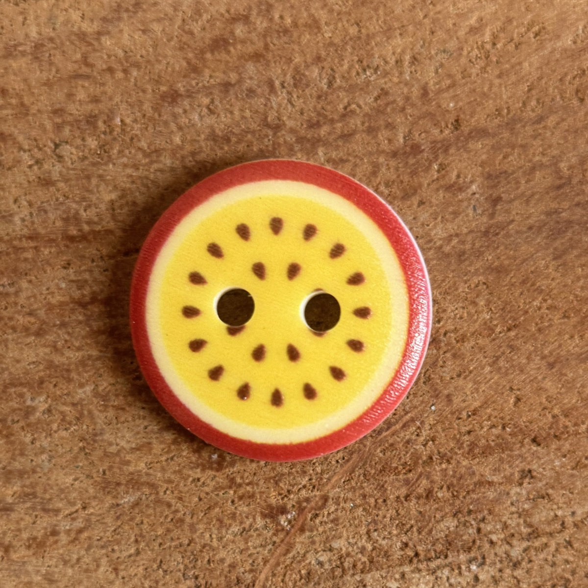 Bunli - DIY 10 Pack Colorful Fruit-Print Round Button