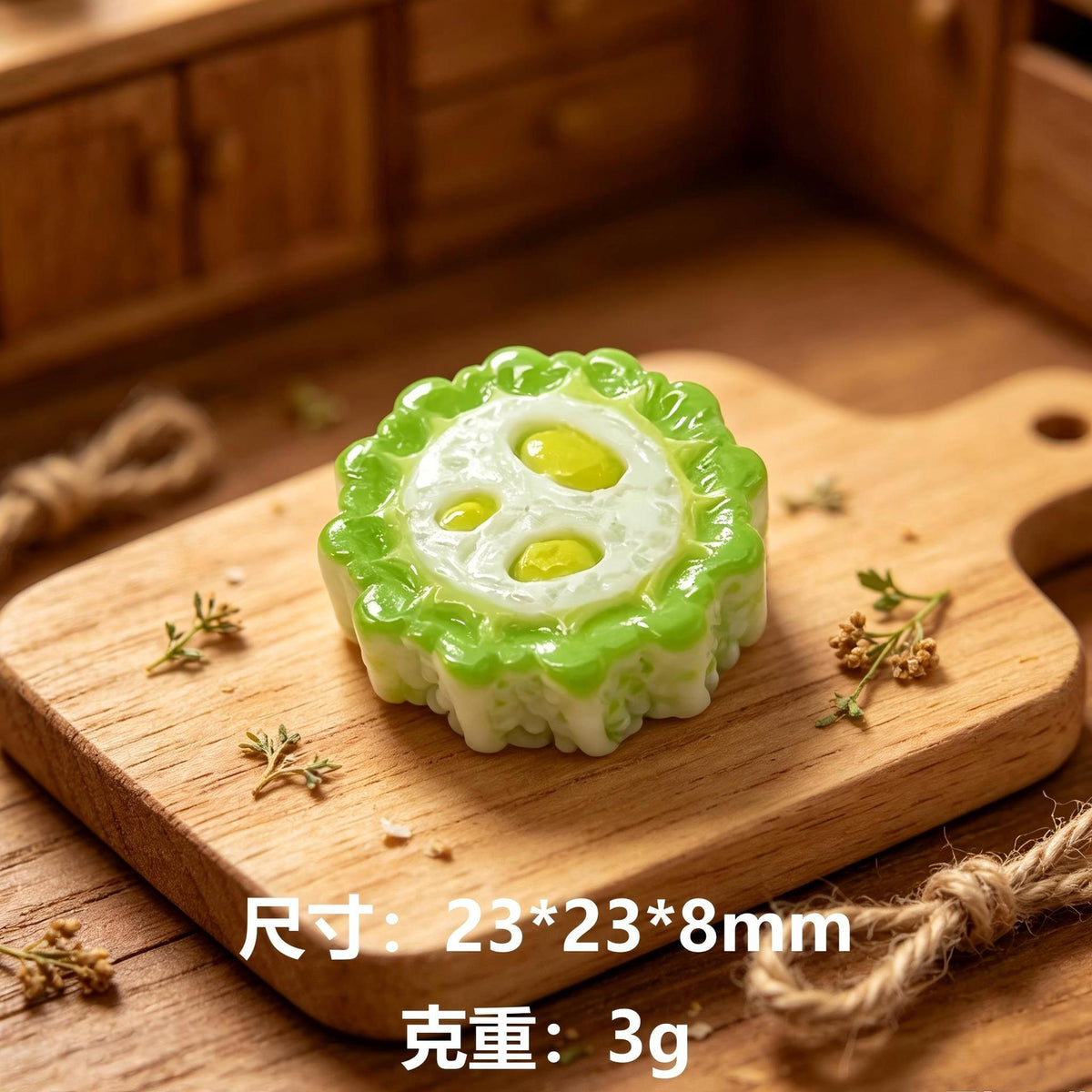 迷你仿真蔬菜切片荷包蛋树脂配件手工DIY冰箱贴发夹饰品贴片蔬菜