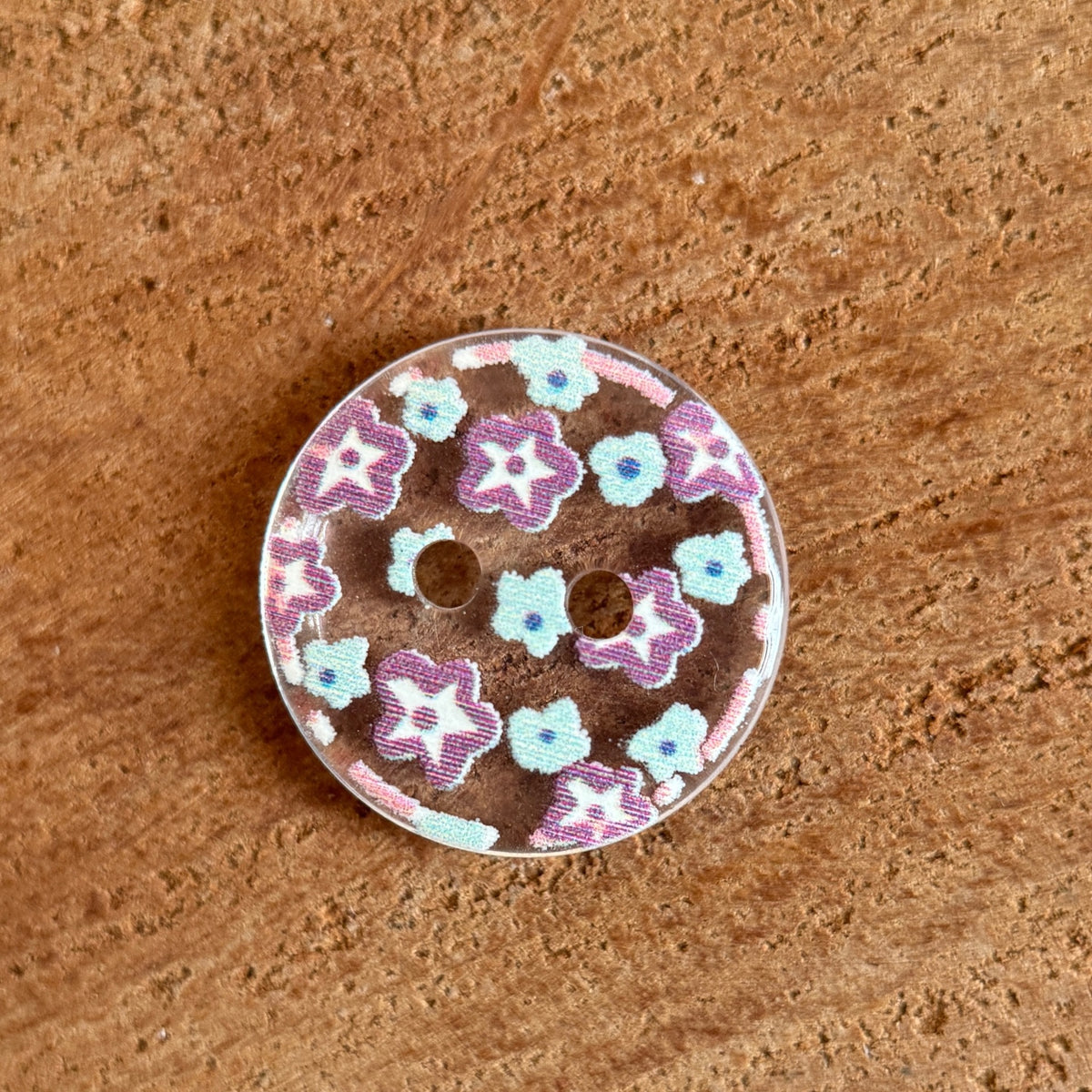 Bunli - DIY 10 Pack Colorful Mixed-Motif Round Button