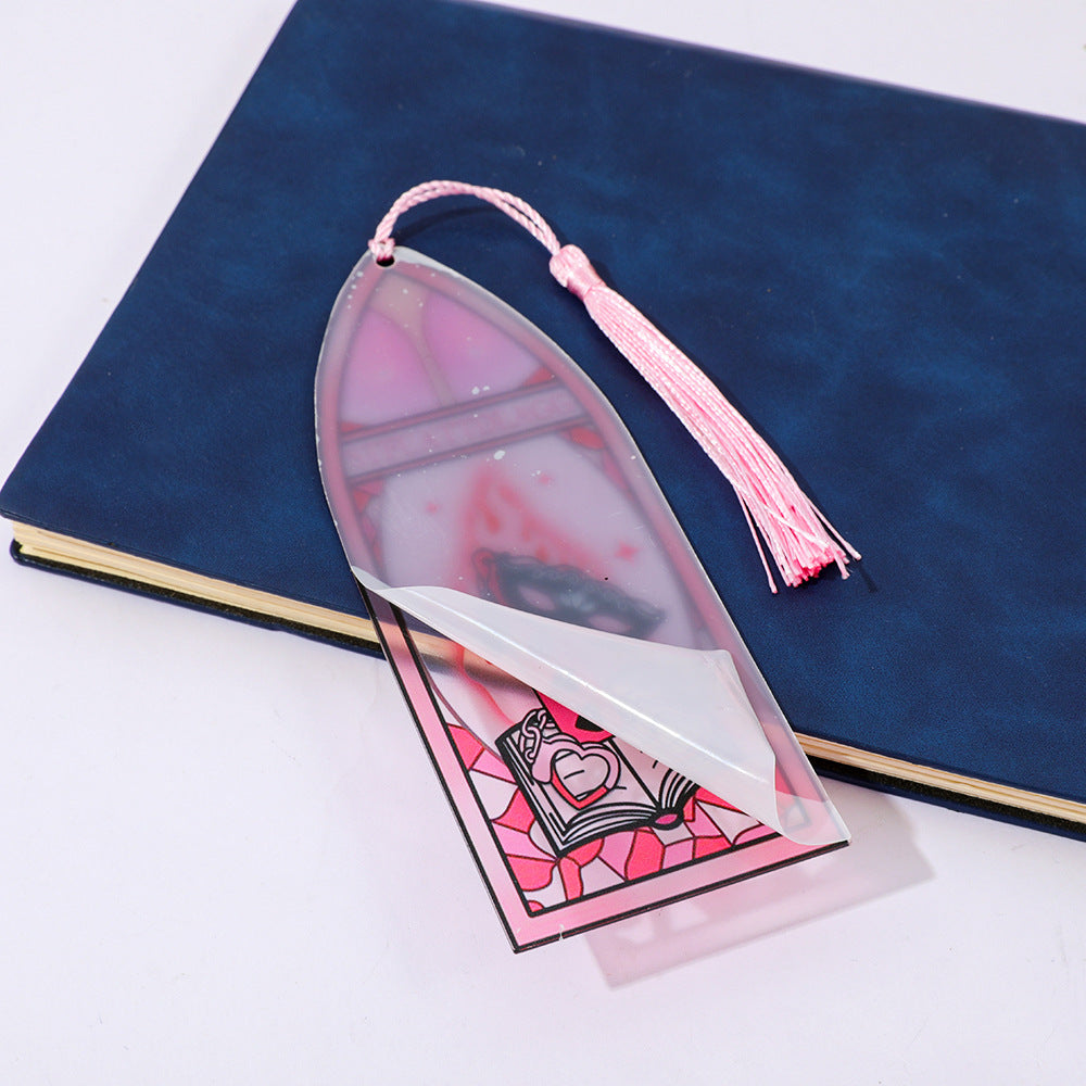 Novellea - Mosaic-Arch Matching-Tassel Bookmark