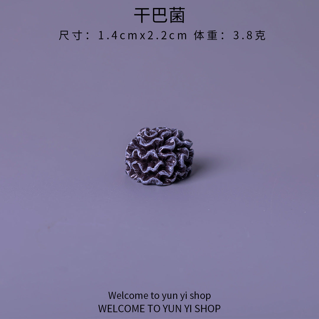 食玩小蘑菇菌香菇 微景观仿真diy装饰品盲袋配件迷你生态瓶小摆件