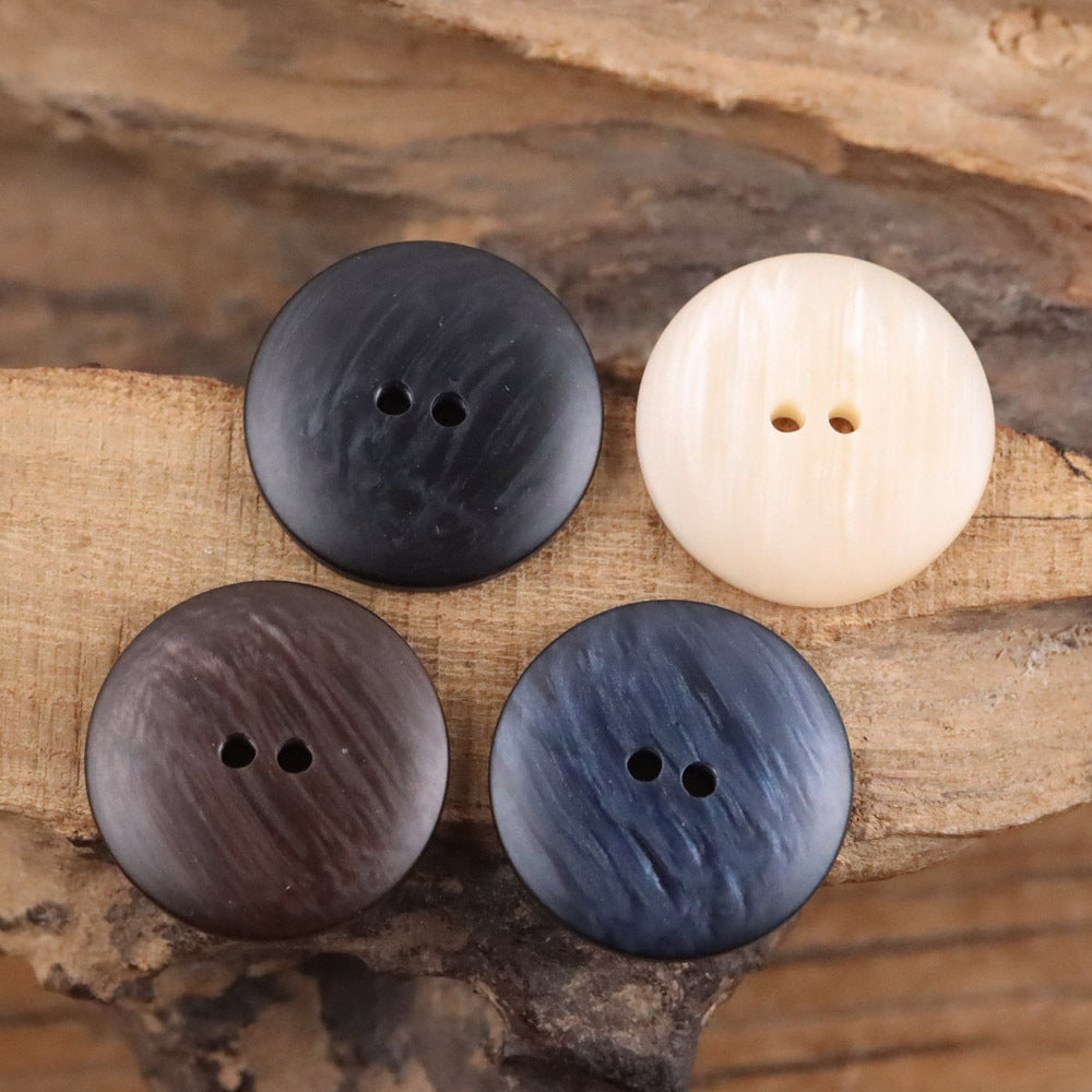 Bunli - DIY 10 Pack Variegated Round Button