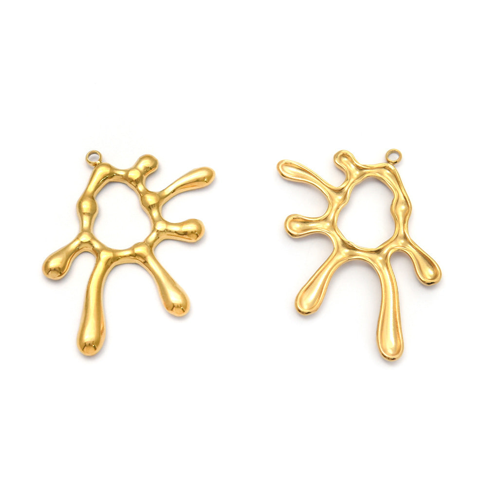 Elvane - Irregular Openwork Pendant Only
