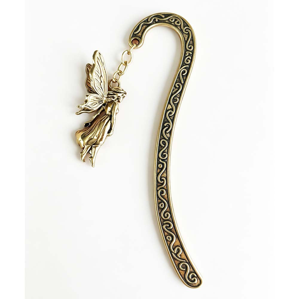 Novellea - Botanical-Winged Openwork Bookmark