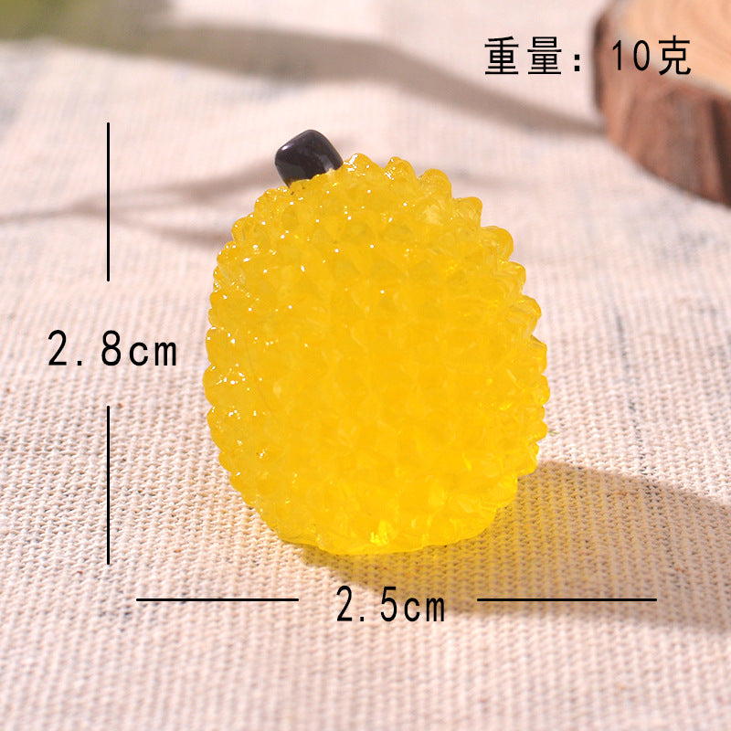 微景观创意仿真大西瓜水果萌粒 食玩diy装饰品盲袋配件桌面小摆件