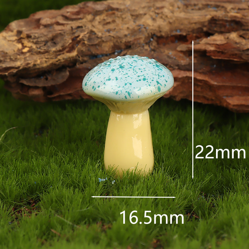 苔藓微景观仿真小蘑菇 创意 DIY 盆景装饰摆件 园艺造景配件