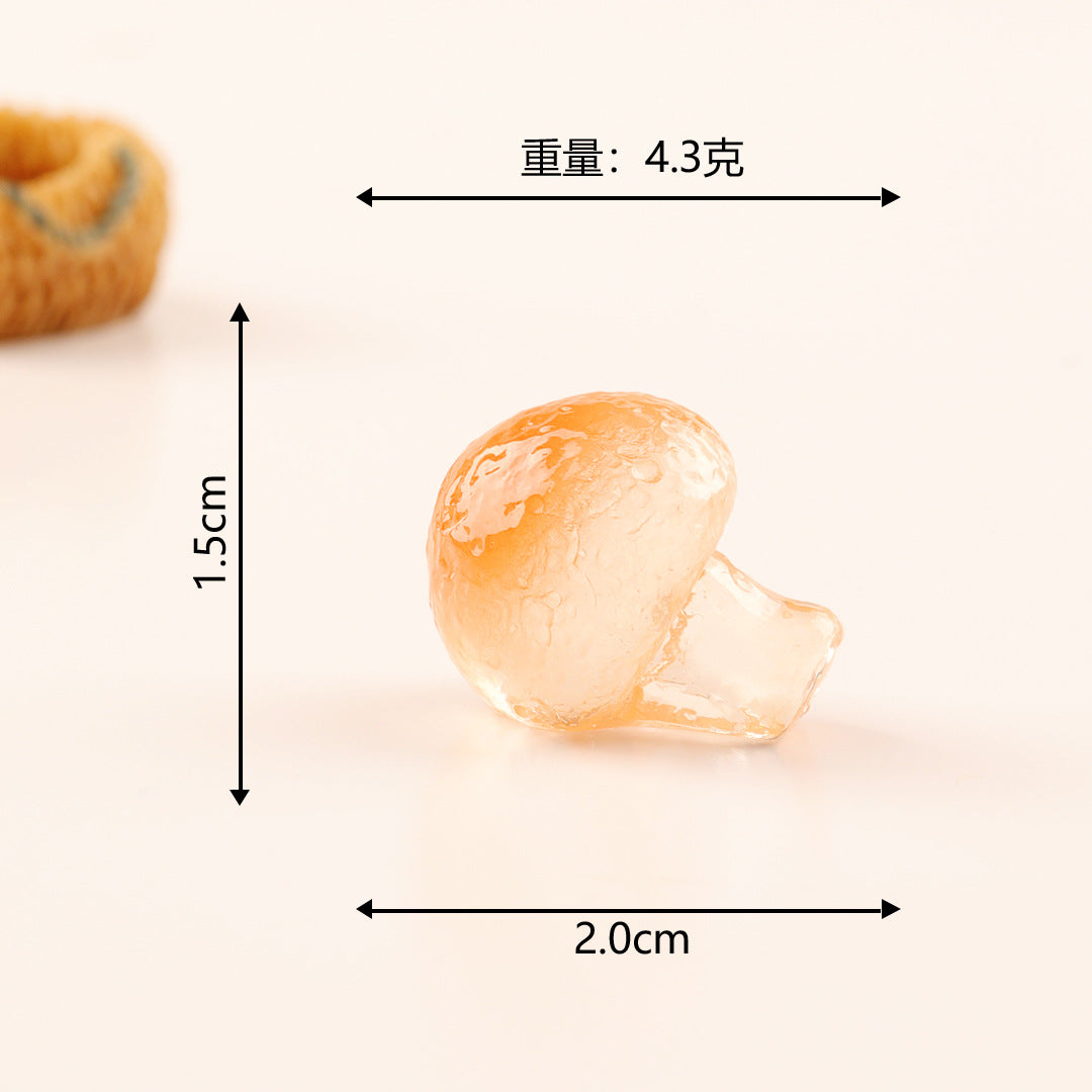 微景观小摆件夜光仿真蔬菜南瓜 创意diy装饰品微缩场景小摆件批发
