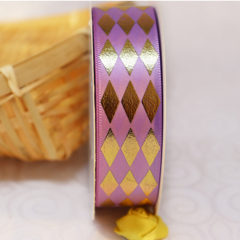 Rivora - Foil Geometric Pattern Ribbon