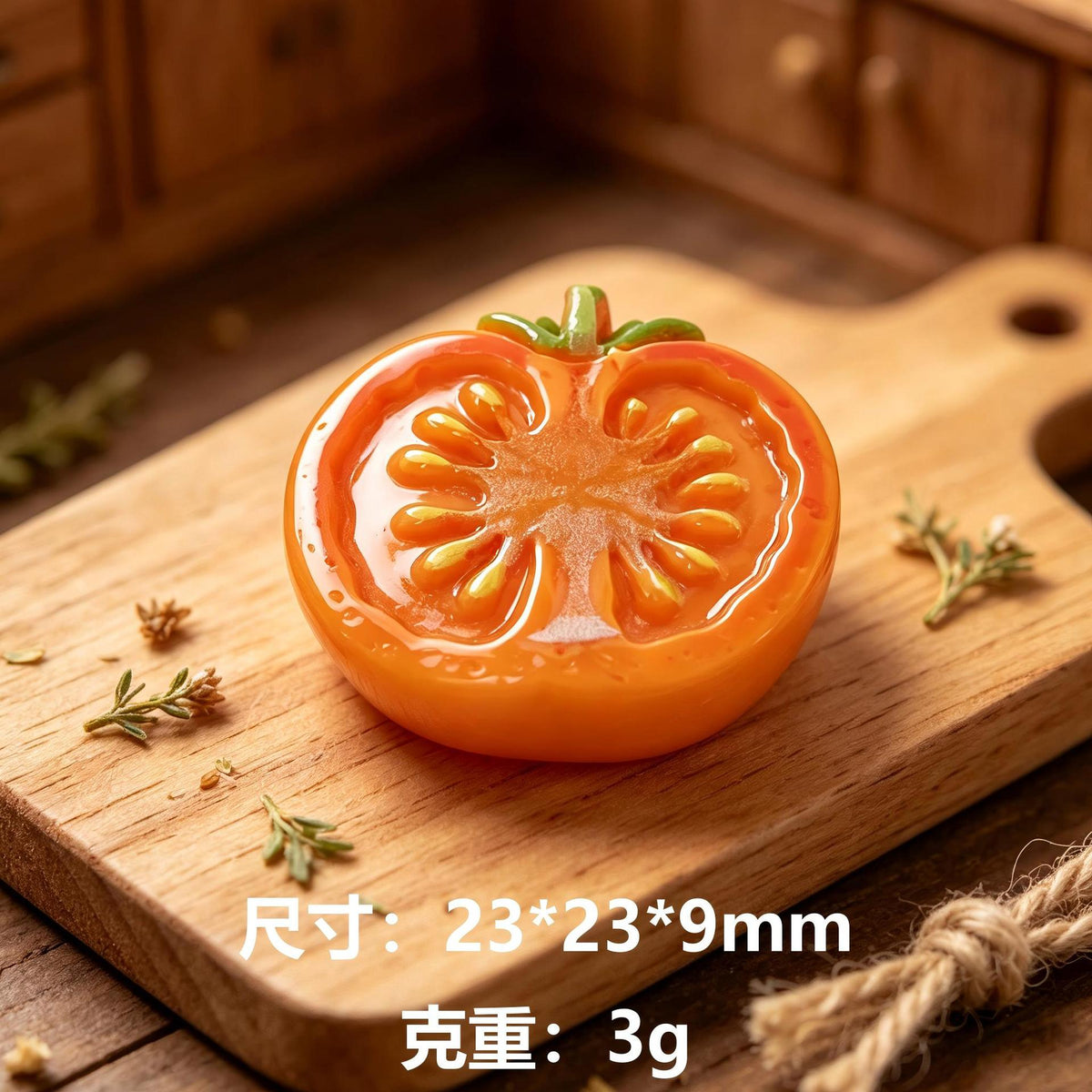 迷你仿真蔬菜切片荷包蛋树脂配件手工DIY冰箱贴发夹饰品贴片蔬菜